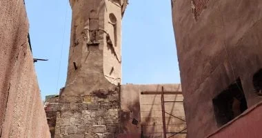 تحرك عاجل لسلامة مسجد جوهر المعيني بالقاهرة