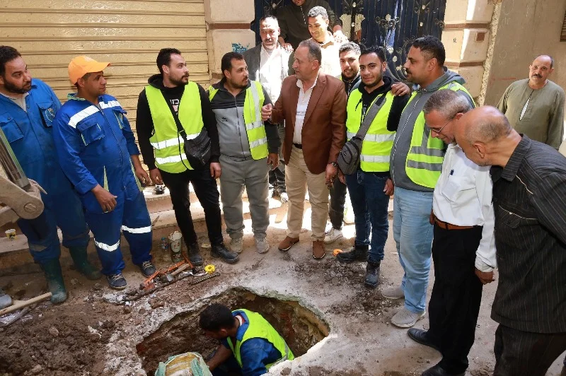 حل أزمة ضعف المياه في ميت حبيش البحرية