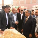 محافظ الدقهلية يشهد بدء توريد القمح بموسم الحصاد