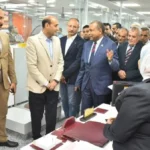 زيارة محافظ أسيوط لمركز الخدمات المتكاملة بالغرفة التجارية
