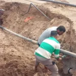 توجيهات عاجلة من محافظ قنا لإصلاح هبوط أرضي في نقادة