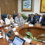 لقاء محافظ الوادي الجديد بنائب محافظ جنوب سيناء