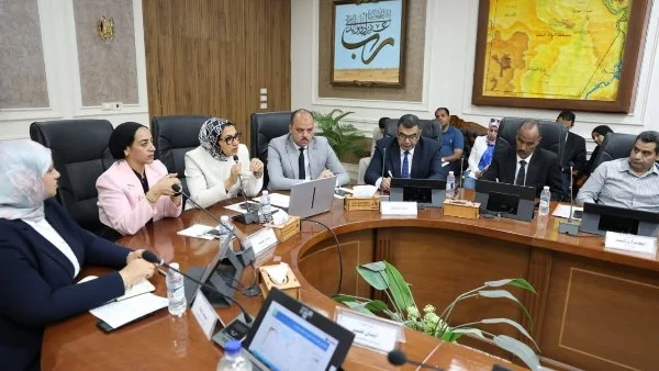 لقاء محافظ الوادي الجديد بنائب محافظ جنوب سيناء