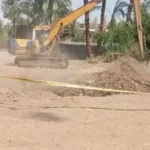 معالجة هبوط أرضي بنقادة في قنا