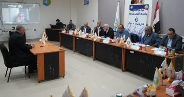 مقابلات شخصية لتجديد وظائف قيادية في مياه سوهاج