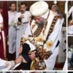 غسل الأرجل في خميس العهد بالكنيسة القبطية