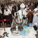 طقس اللقان في خميس العهد بالكنيسة القبطية