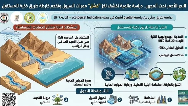 أسباب قصور ممرات السيول على ساحل البحر الأحمر