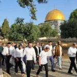 اقتحام المسجد الأقصى من قبل بن جفير والمستوطنين