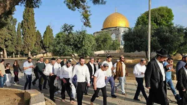 اقتحام المسجد الأقصى من قبل بن جفير والمستوطنين