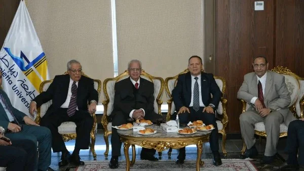 مناقشة رسالة ماجستير بجامعة دمياط عن الدعم الغذائي