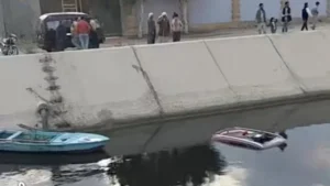 إنقاذ سيدتين من الغرق في ترعة المنصورية