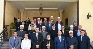 زيارة محافظ جنوب سيناء لكاتدرائية السمائيين بشرم الشيخ