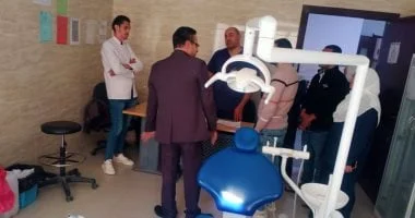تفقد وكيل وزارة الصحة بجنوب سيناء لمستشفى أبو رديس المركزي