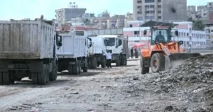 رفع 15 ألف طن من المخلفات في البحيرة