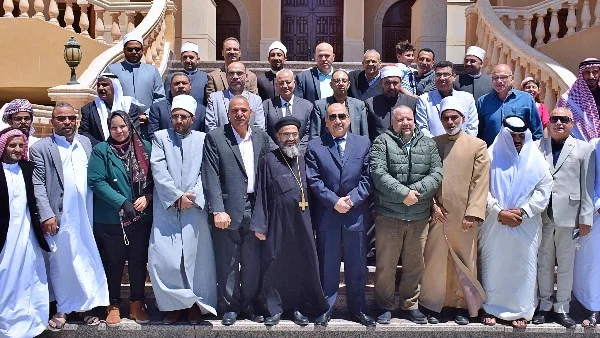 وفد تعليم جنوب سيناء يهنئ الأقباط بعيد القيامة