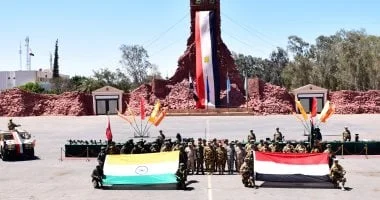 انطلاق التدريب المصري الهندي المشترك "إعصار-4"