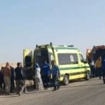 إصابة 5 أشخاص في تصادم سيارتين بالبحيرة