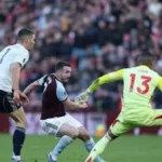 نوتنجهام فورست يتعادل مع أستون فيلا 1-1 في الدوري الإنجليزي