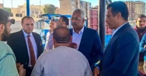 محافظ سوهاج يتابع حادث سقوط سيارة في نهر النيل