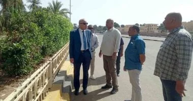 جولة ميدانية لمحافظ الأقصر لمتابعة الخدمات والاهتمام بالنظافة