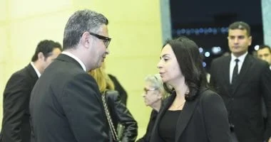 عزاء في وفاة والد زوجة وزير التموين