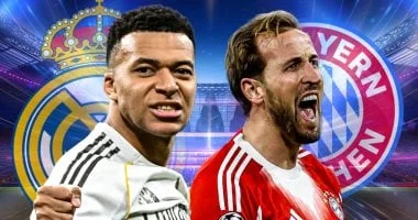 التشكيل الرسمي لمباراة ريال مدريد وبايرن ميونيخ