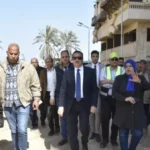 تسريع العمل في تطوير مساكن أبراج النور ببورسعيد