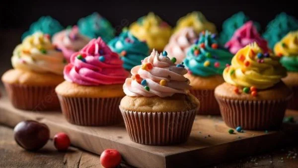 طريقة عمل كب كيك الشوكولاتة في شم النسيم