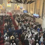 جالية الأقباط في باريس تحتفل بعيد القيامة