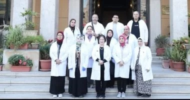 قافلة طبية للمركز القومي للبحوث في 6 أكتوبر