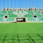 انتهاء زراعة النجيل في استاد النادي المصري الجديد