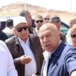 جولة تفقدية لوزيري النقل والكهرباء في جبل الجلالة