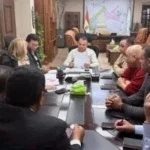 اجتماع بين رئيس جهاز مدينة أكتوبر وملاك مشروع بيت الوطن