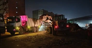 حملات نظافة في الجيزة ترفع 1450 طن مخلفات