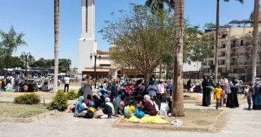 احتفالات شم النسيم في ساحة أبو الحجاج الأقصرى