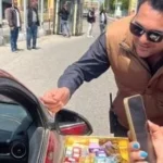 استقبال رئيس مدينة جمصة للزوار بمناسبة شم النسيم