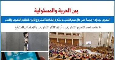 التصوير بدون إذن جريمة حتى لو لم يتم النشر