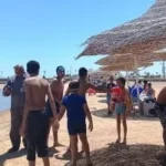 إقبال كبير في شواطئ جنوب سيناء للاحتفال بشم النسيم