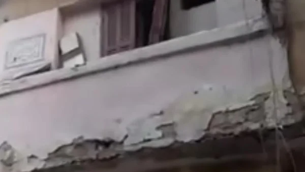 مصرع شخص في انهيار بلكونة بالإسماعيلية