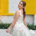 نسرين طافش تتألق بفستان قصير وجريء على إنستجرام