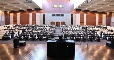 لقاء البابا تواضروس مع 575 راهبًا من الأديرة القبطية