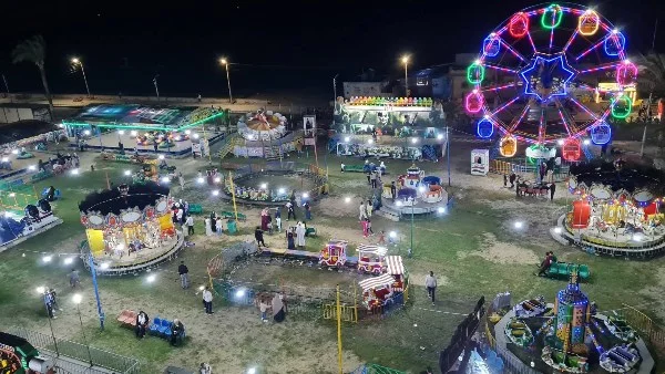 إقبال كبير على مصيف بلطيم في عيد شم النسيم