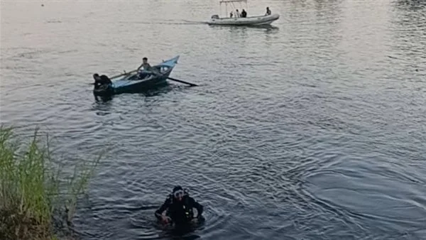انتشال جثة طفل من البحر اليوسفي في المنيا