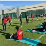 استعدادات منتخب مصر للكرة النسائية لمواجهة السعودية