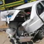 إصابة 4 أشخاص بحادث انقلاب سيارة في البحيرة