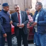 انهيار جزئي بعقار سكني في منشية النزهة بالإسكندرية