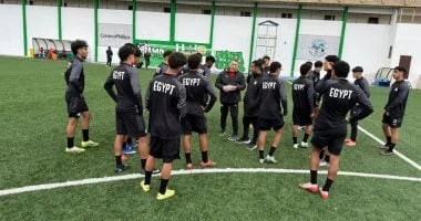 منتخب مصر مواليد 2009 يستعد لبطولة أمم أفريقيا
