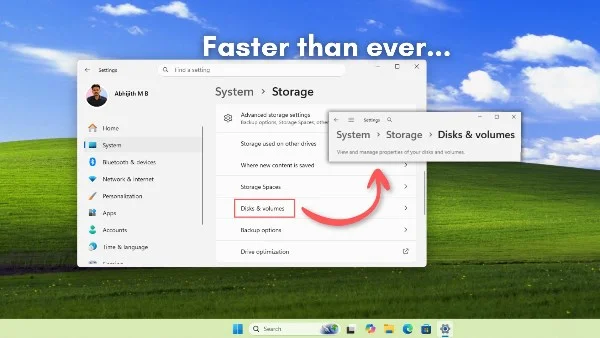 ويندوز 11 يسرع التخزين ويزيل قيد FAT32 التاريخي