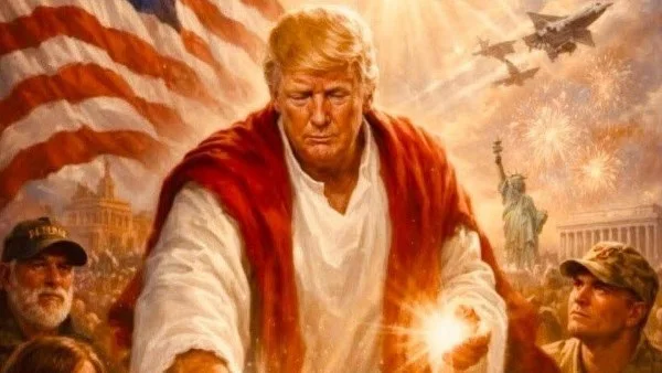 ترامب يحذف صورة له بهيئة المسيح بعد جدل واسع